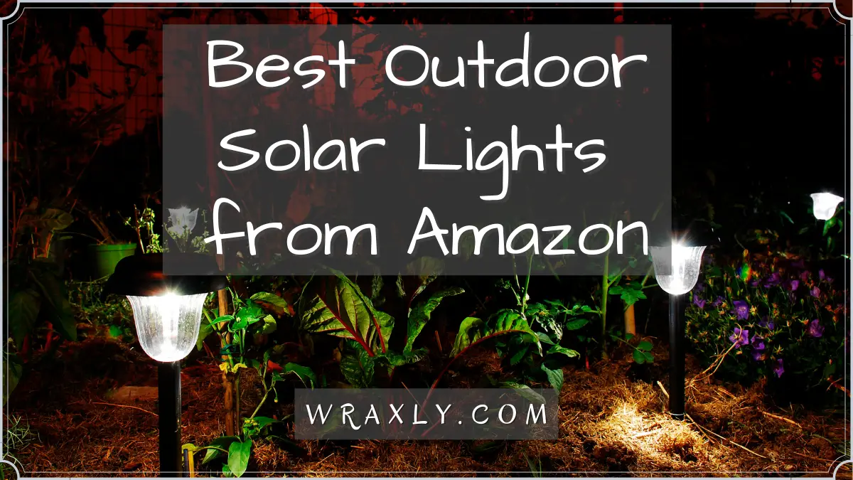 Le migliori luci solari da esterno di Amazon