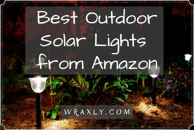 Meilleures lampes solaires d'extérieur d'Amazon