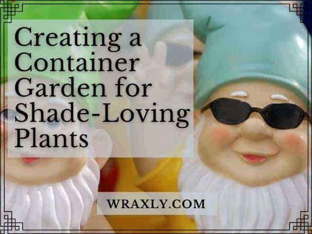 Creazione di un giardino in contenitore per piante che amano l'ombra