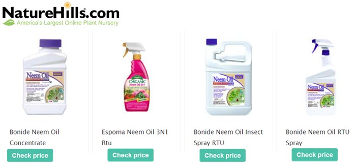 NatureHills neem oil banner