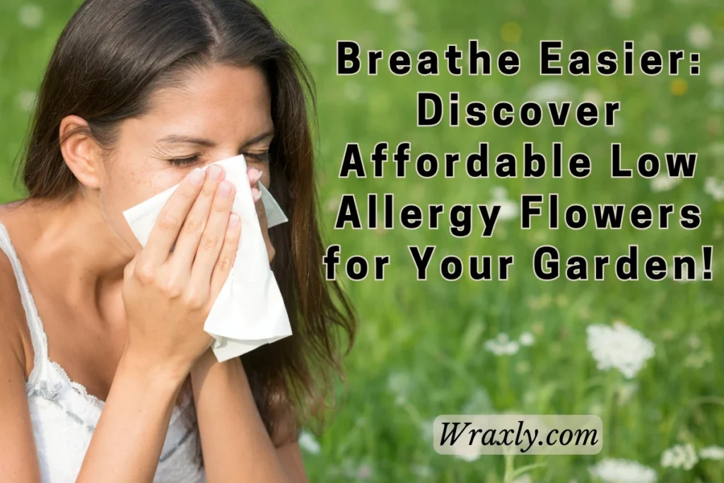 Respire com mais facilidade: descubra flores com baixo teor de alergia a preços acessíveis para o seu jardim