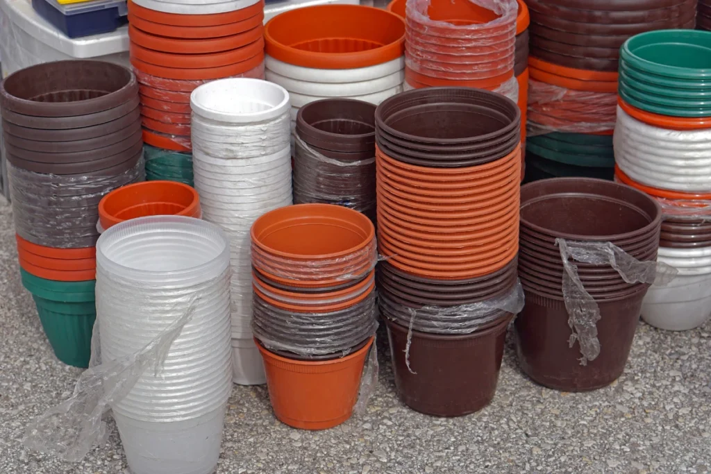 Plastic containers are lightweight and economical