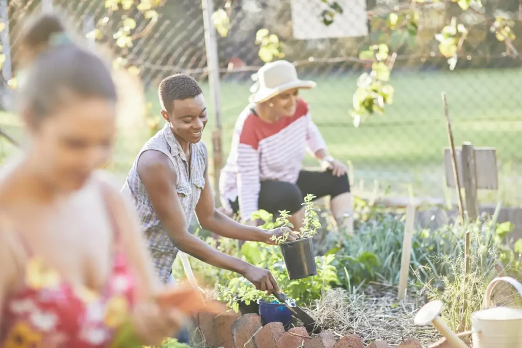 Gardening: A path you can walk alone or with companions, depending on your heart's desire.